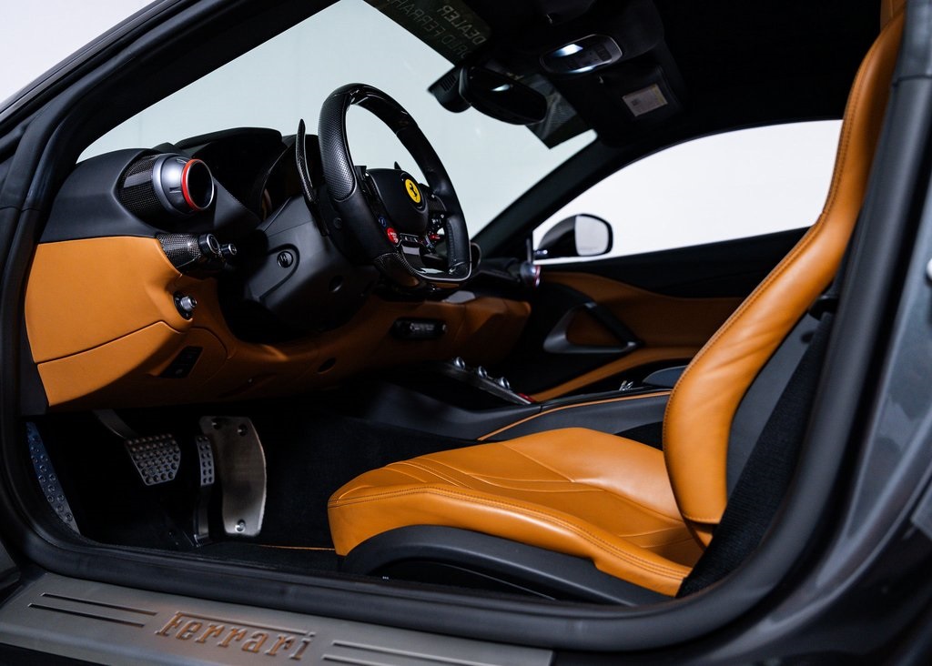 Certified Used 2018 Grigio Silverstone Metallic Ferrari Base image 17