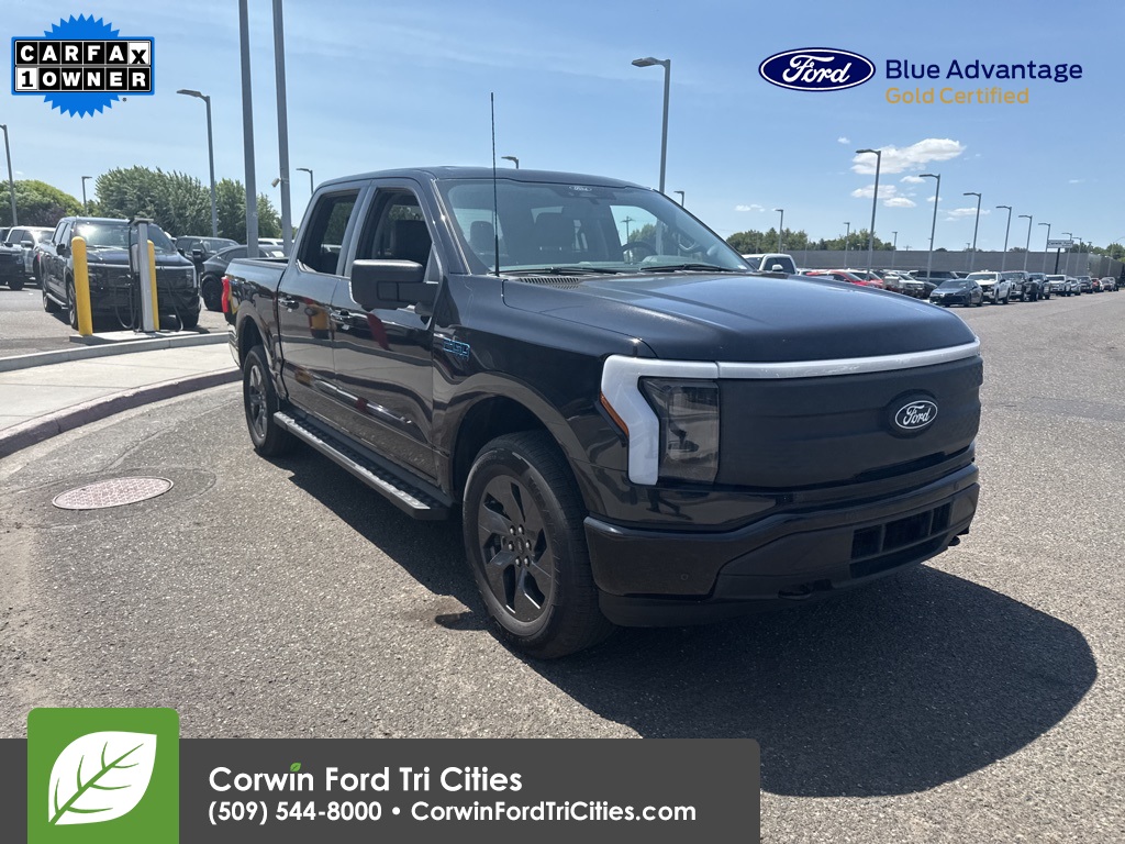 Used 2024 Ford F-150 Lightning Flash with VIN 1FT6W3L73RWG16997 for sale in Pasco, WA