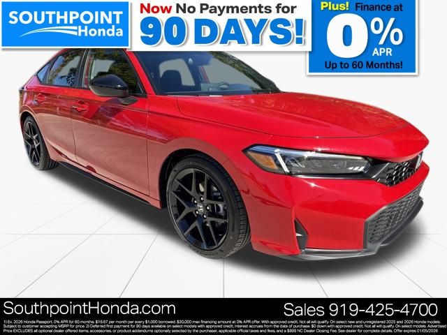 2026 Honda Civic Hatchback Sport's photo