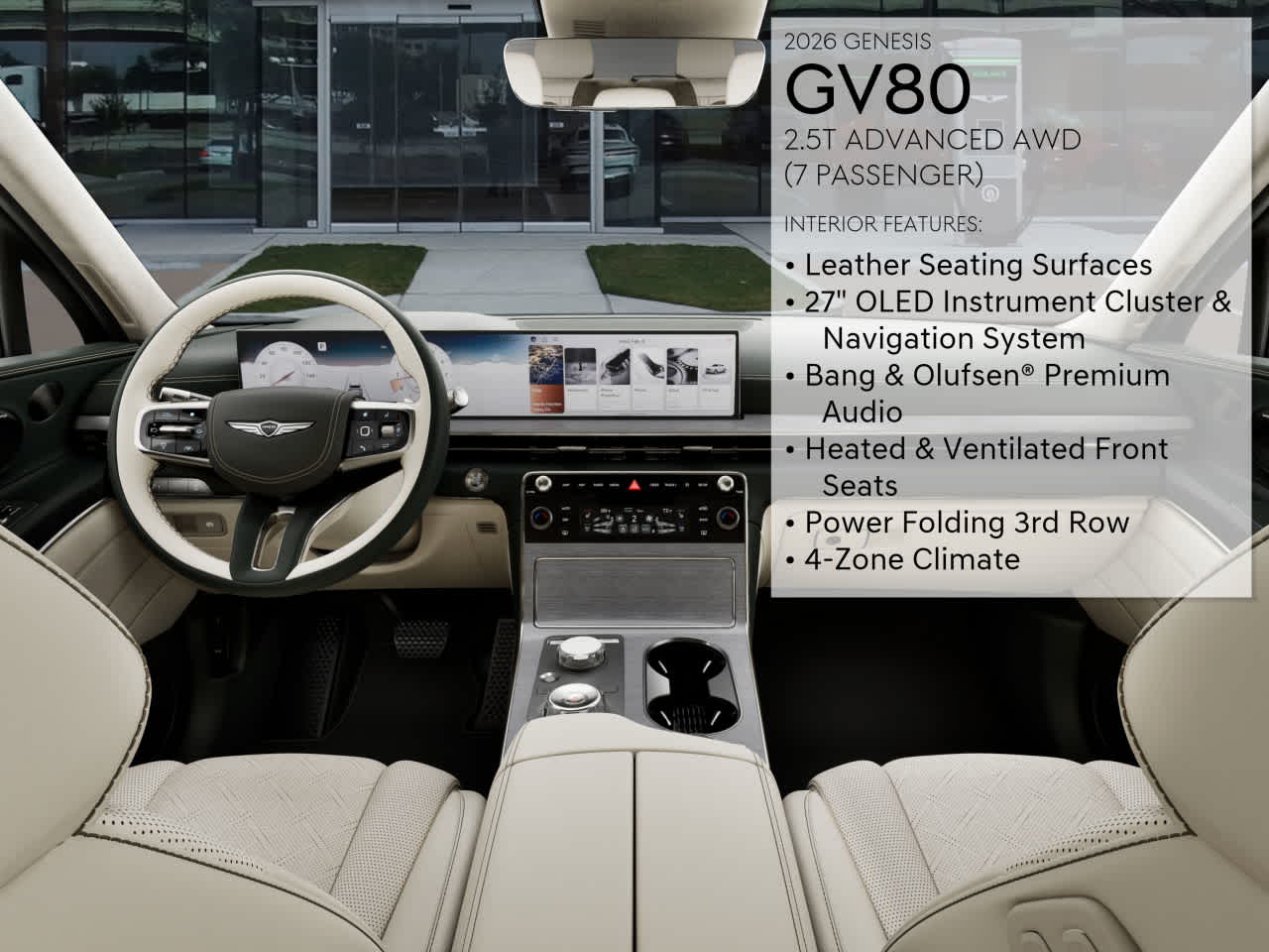 2026 Genesis GV80 2.5T Advanced photo 17