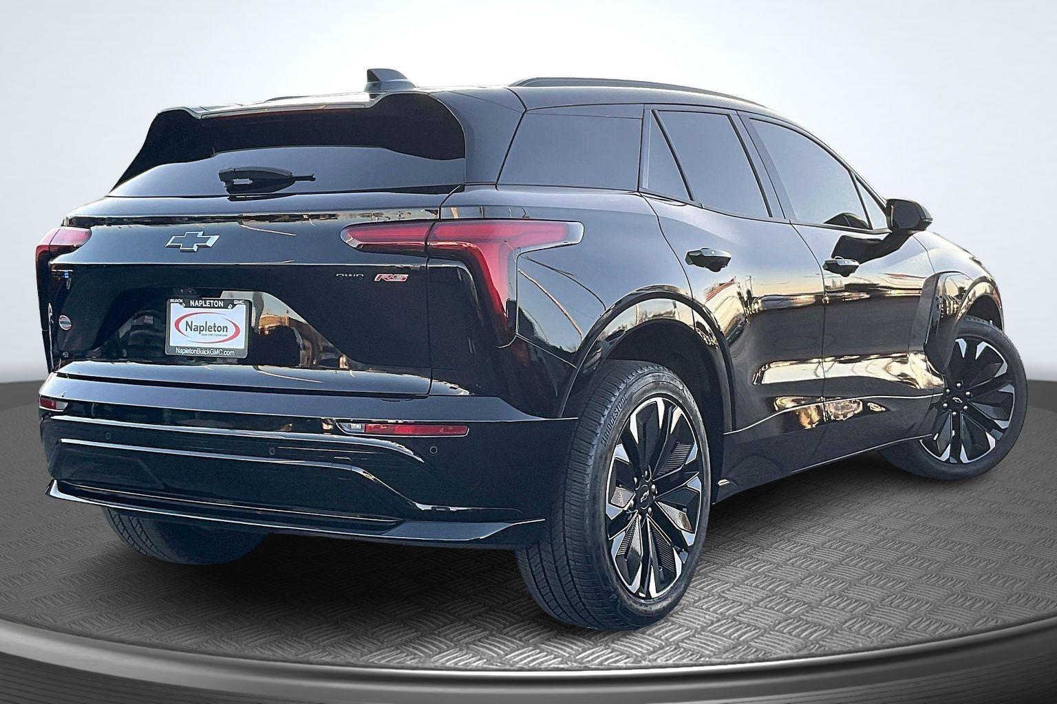 Used 2024 Chevrolet Blazer EV RS with VIN 3GNKDCRJ2RS185482 for sale in Crystal Lake, IL