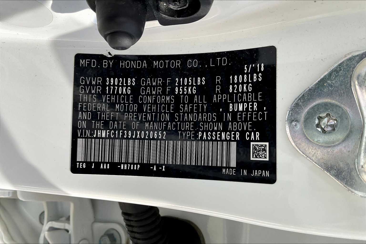 2018 Honda Civic EX-T photo 32