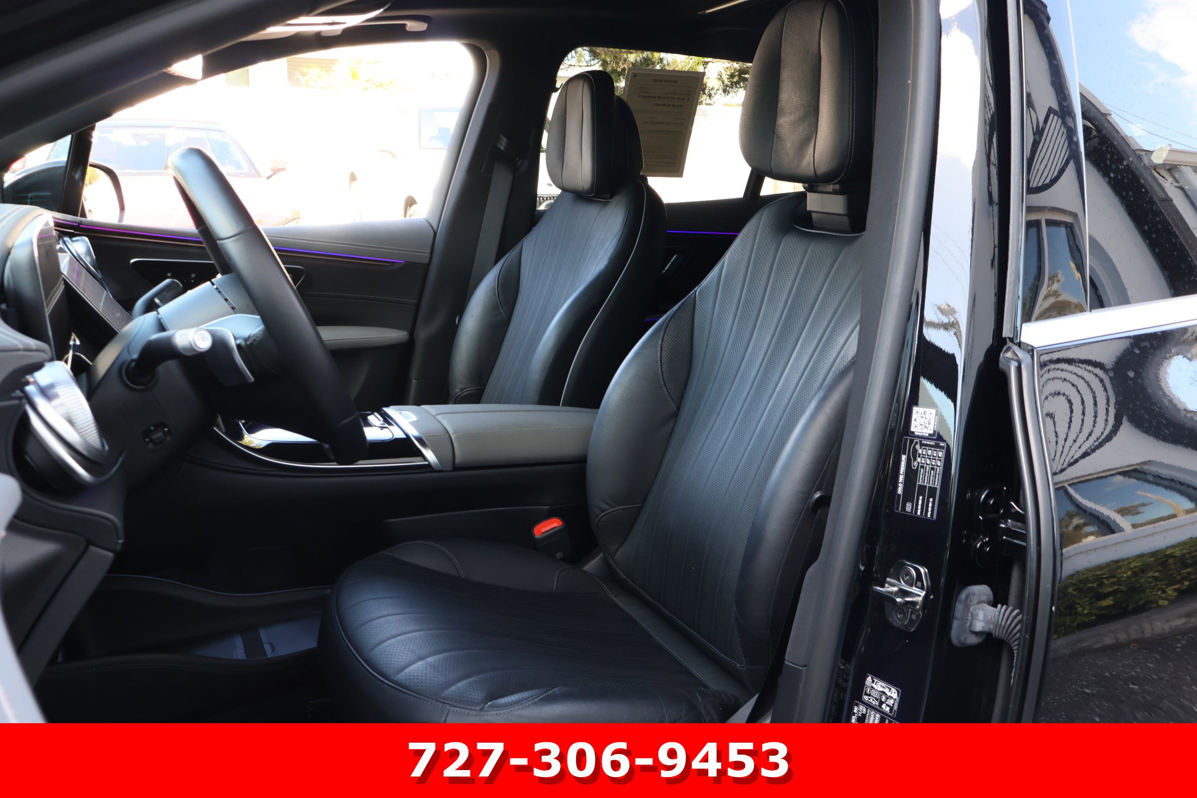 Certified 2023 Mercedes-Benz EQS SUV Base with VIN 4JGDM2DB0PA008113 for sale in Clearwater, FL