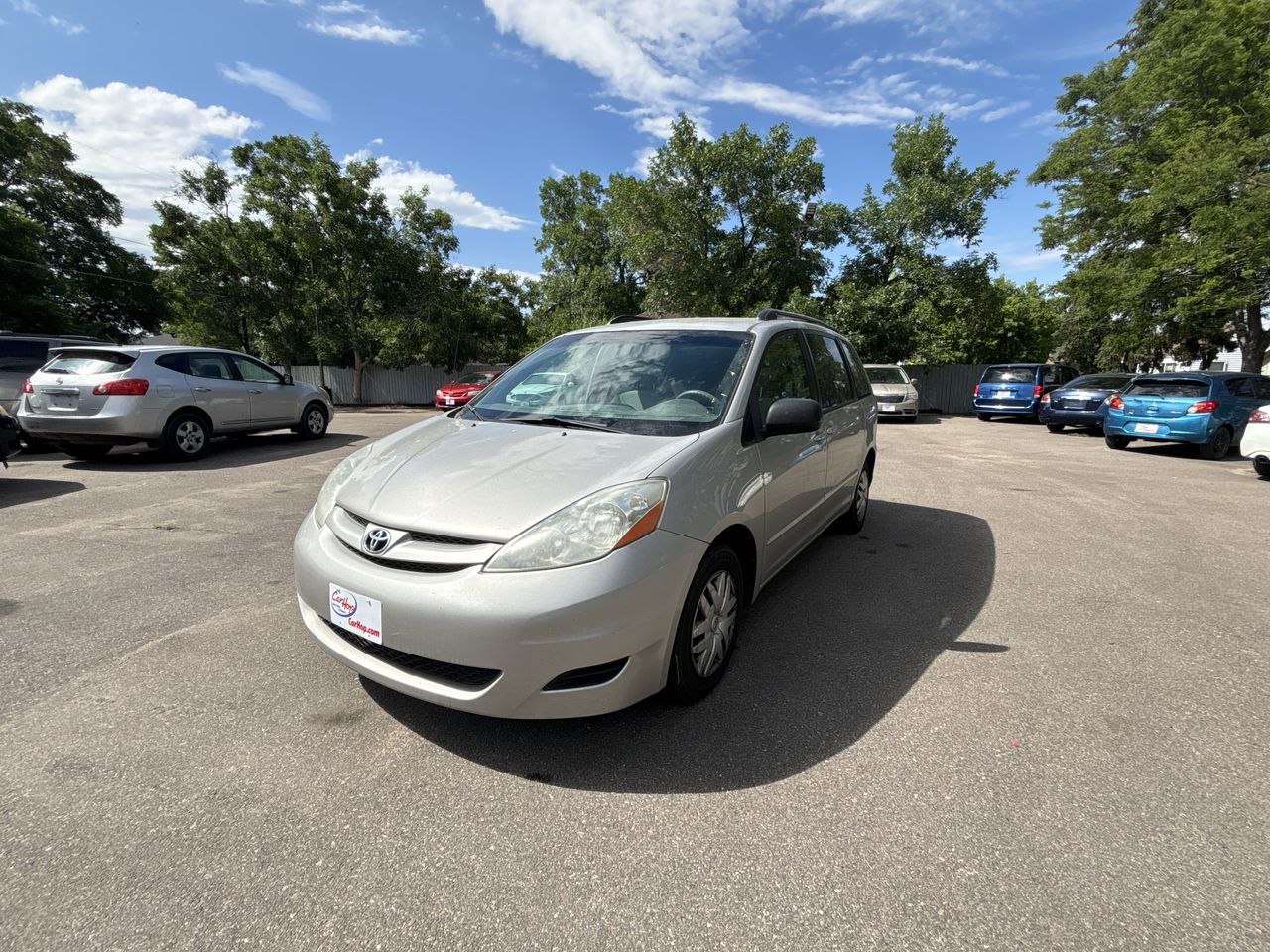 Used 2009 White Toyota CE FWD image 1