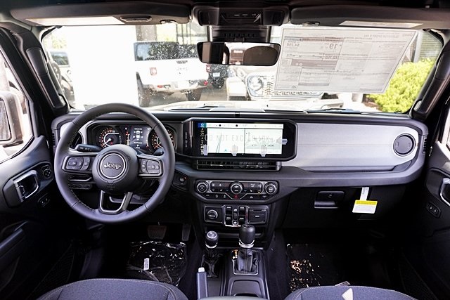 New 2025 Black Clear-Coat Exterior Paint Jeep Sport S image 23