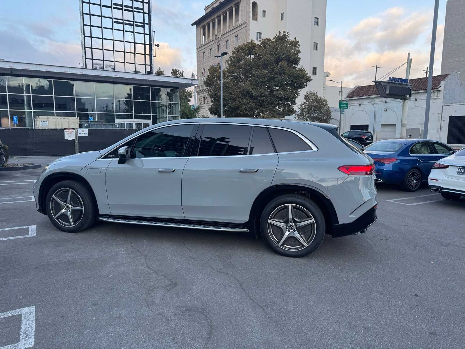 Certified 2023 Mercedes-Benz EQS SUV Base with VIN 4JGDM2DB9PA012841 for sale in Los Angeles, CA