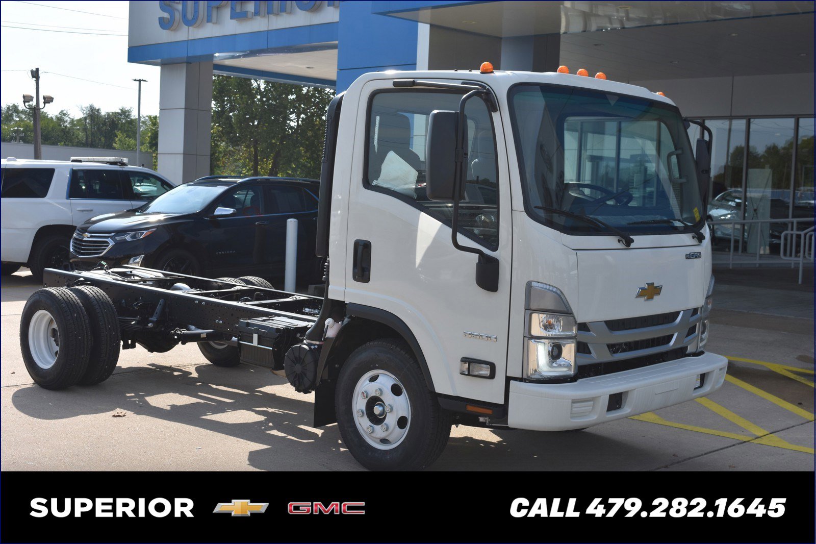 New 2024 Chevrolet 3500 HG LCF Gas Regular Cab Chassis-Cab in 