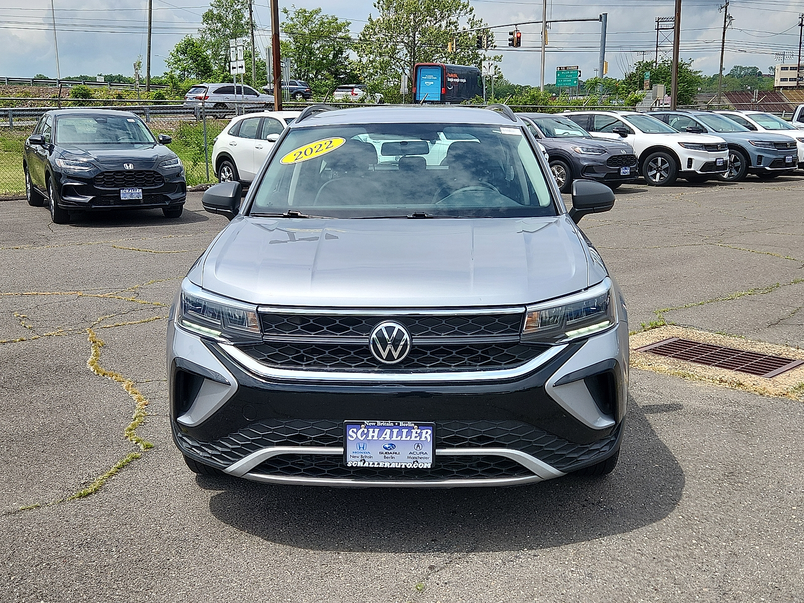 Used 2022 Volkswagen Taos S with VIN 3VVAX7B23NM024760 for sale in New Britain, CT