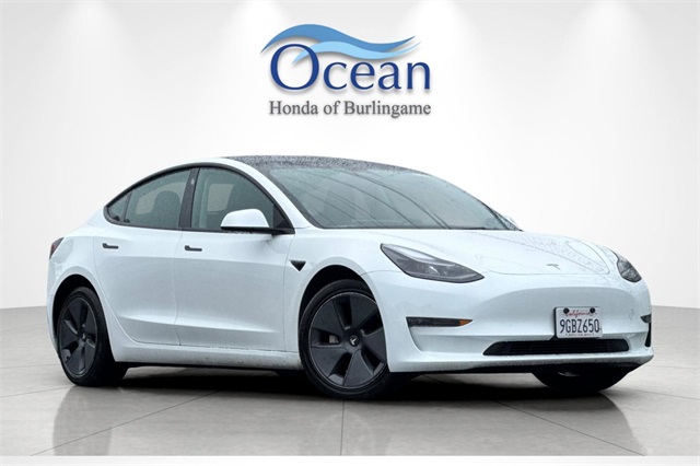 Used 2023 Tesla Model 3 Base with VIN 5YJ3E1EA0PF577449 for sale in Burlingame, CA