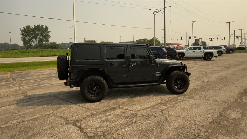 Used 2017 Jeep Wrangler Unlimited Sport with VIN 1C4BJWDG6HL720364 for sale in Burns Harbor, IN