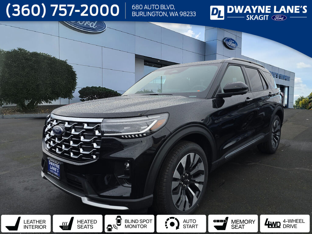 2026 Ford Explorer Platinum's photo