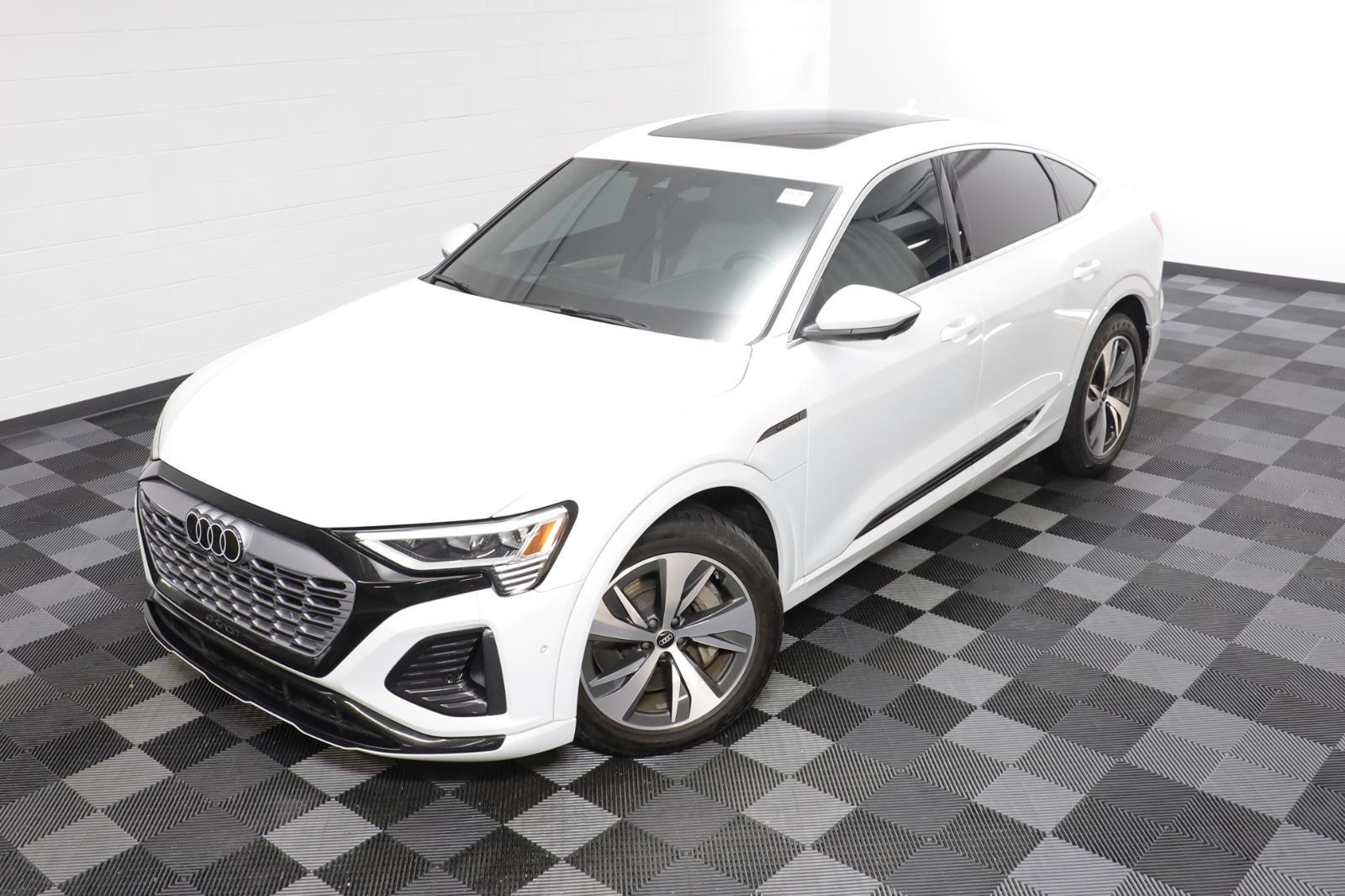 Used 2024 Audi Q8 Sportback e-tron Premium Plus with VIN WA1CAAGE5RB016420 for sale in Naperville, IL