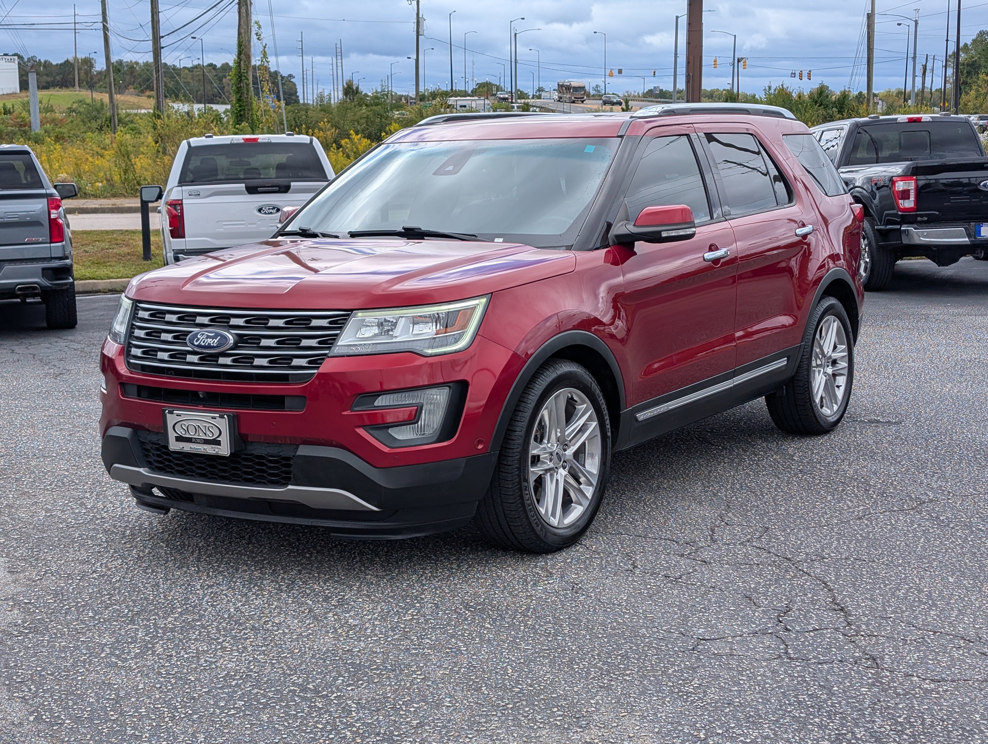 Used 2017 Ford Explorer Limited with VIN 1FM5K7F84HGB14054 for sale in Auburn, AL