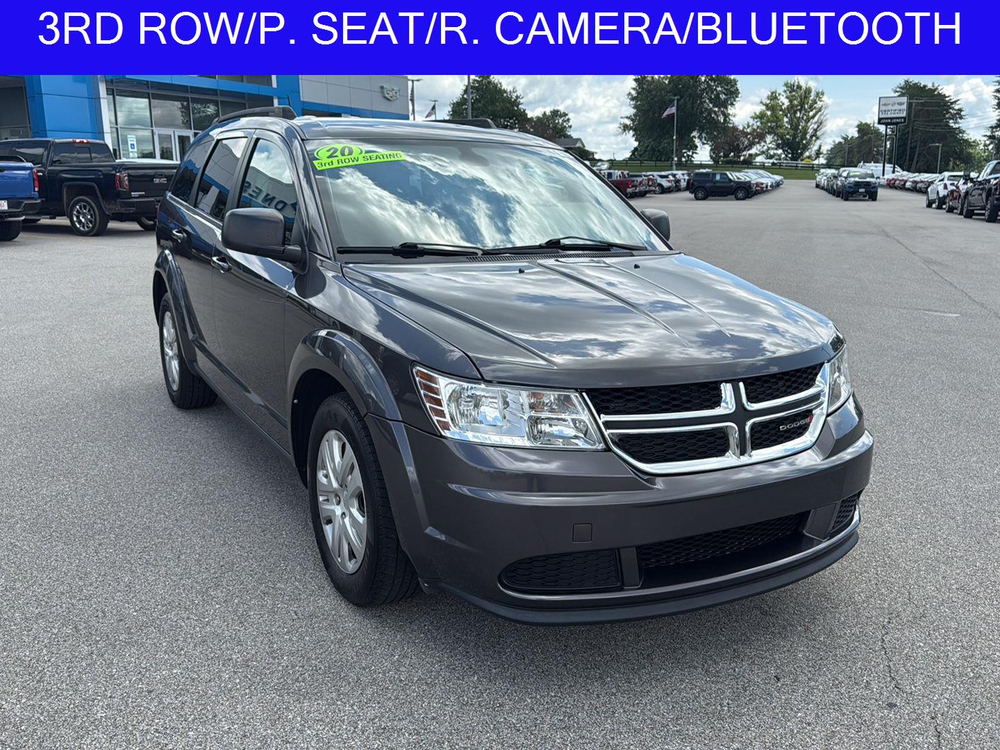 Used 2020 Dodge Journey SE with VIN 3C4PDCAB5LT261992 for sale in Salem, IN