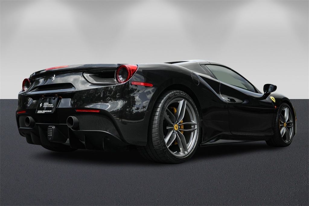 Certified Used 2018 Nero Daytona Metallic Ferrari Base image 10