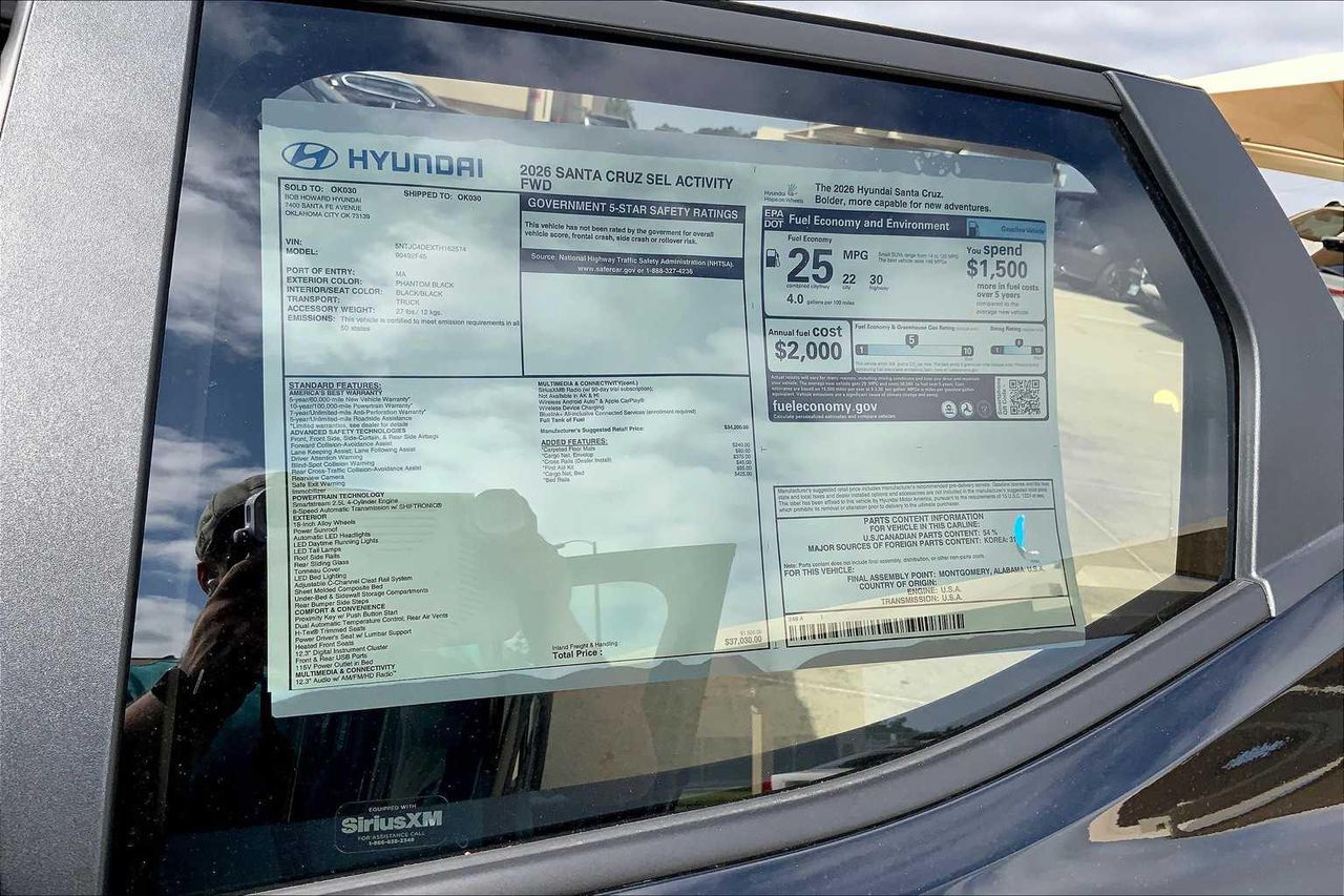 2026 Hyundai Santa Cruz SEL Activity photo 18