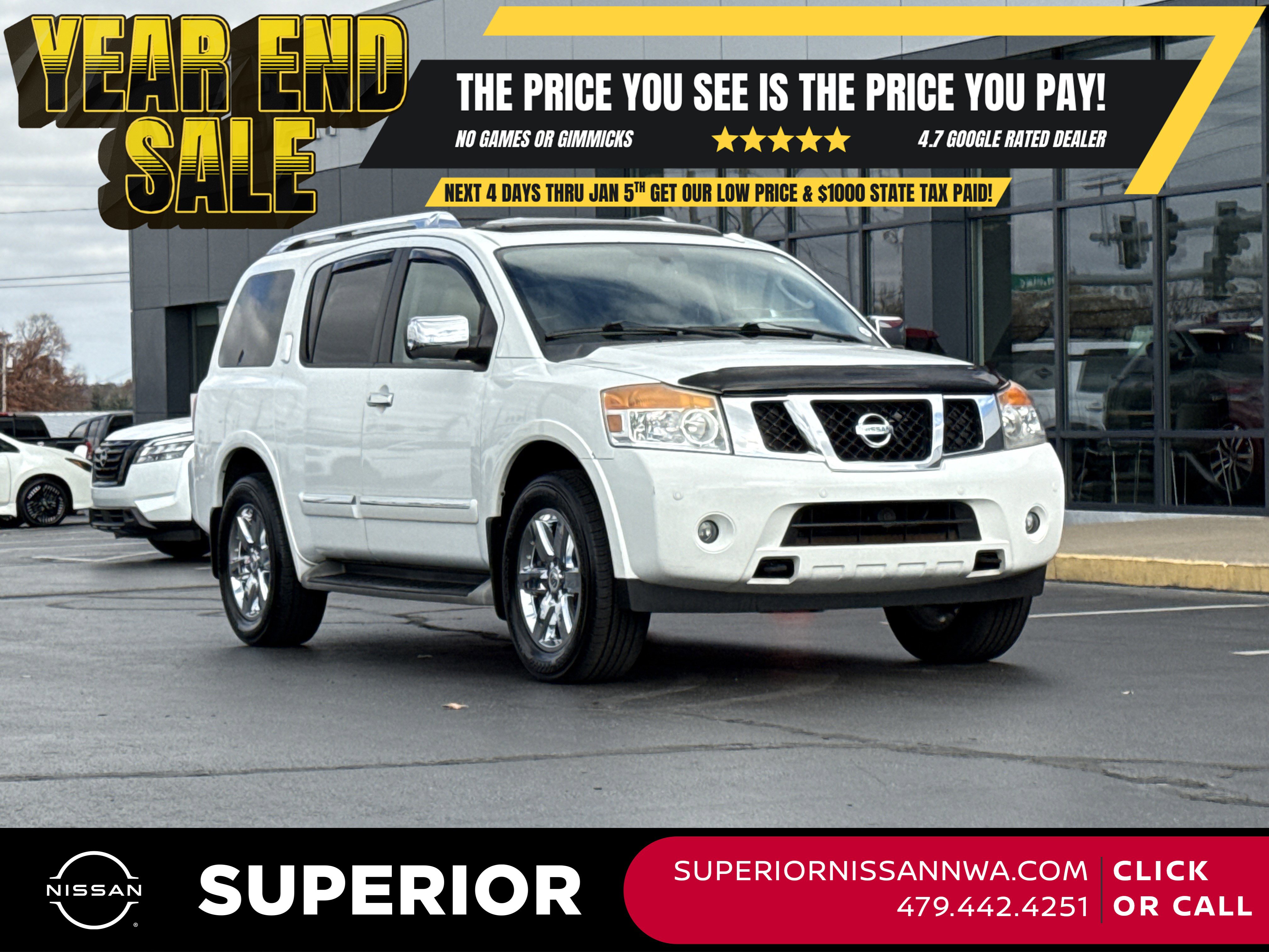 2011 Nissan Armada Platinum's photo