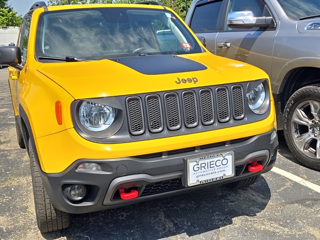 Certified 2018 Jeep Renegade Trailhawk with VIN ZACCJBCB8JPH54424 for sale in Methuen, MA