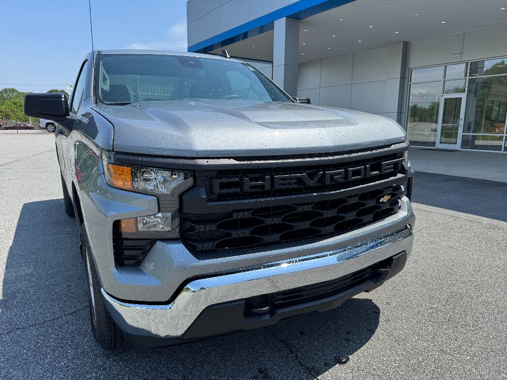 New 2025 Sterling Gray Metallic Chevrolet WT image 2