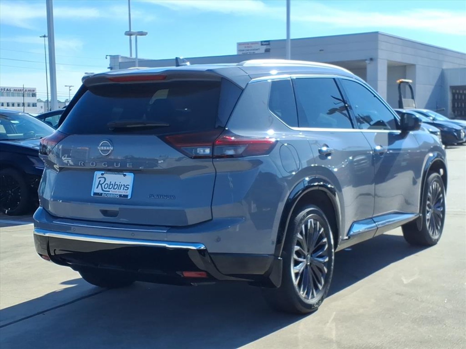 2024 Nissan Rogue Platinum Gray at TX Auto Group