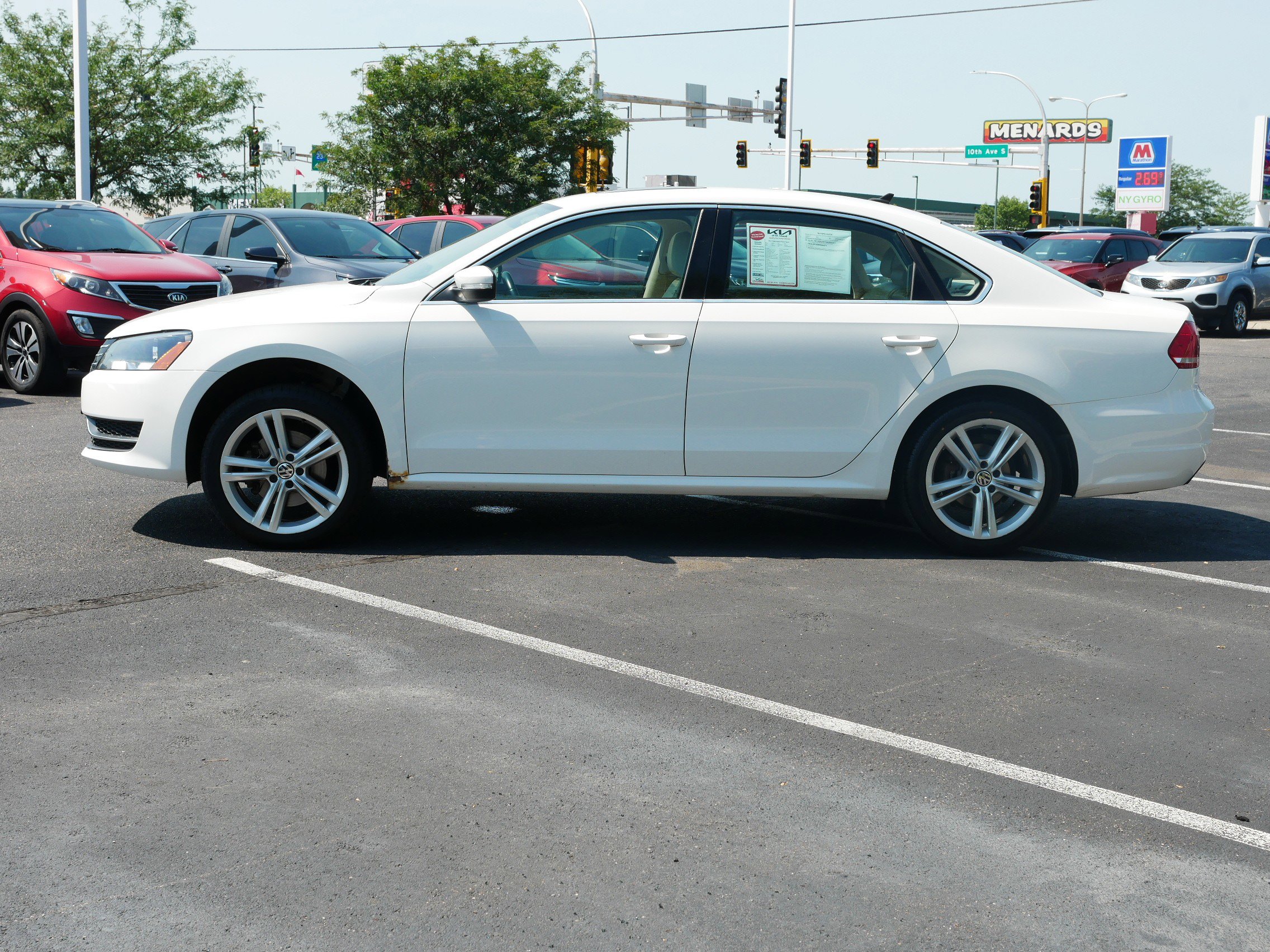 Used 2014 Volkswagen Passat Sport with VIN 1VWBT7A35EC071179 for sale in Waite Park, Minnesota