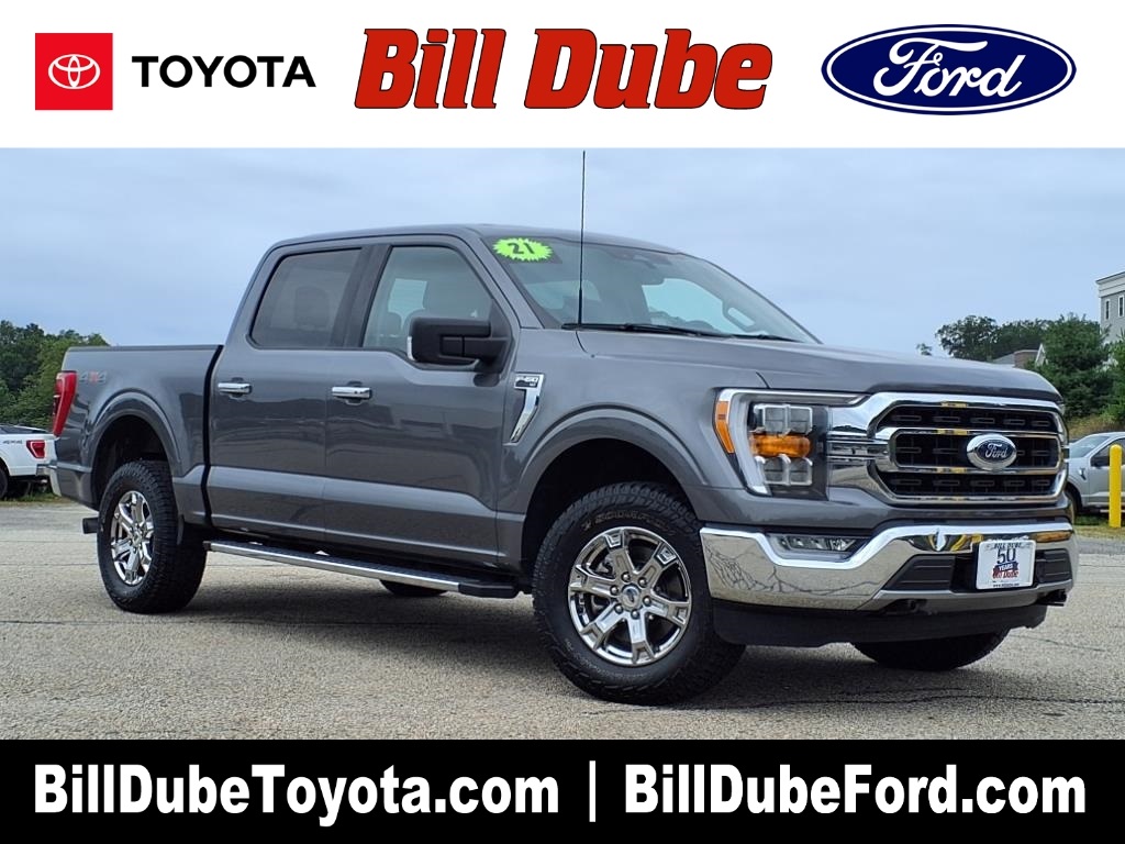 Used 2021 Gray Ford XLT image 1