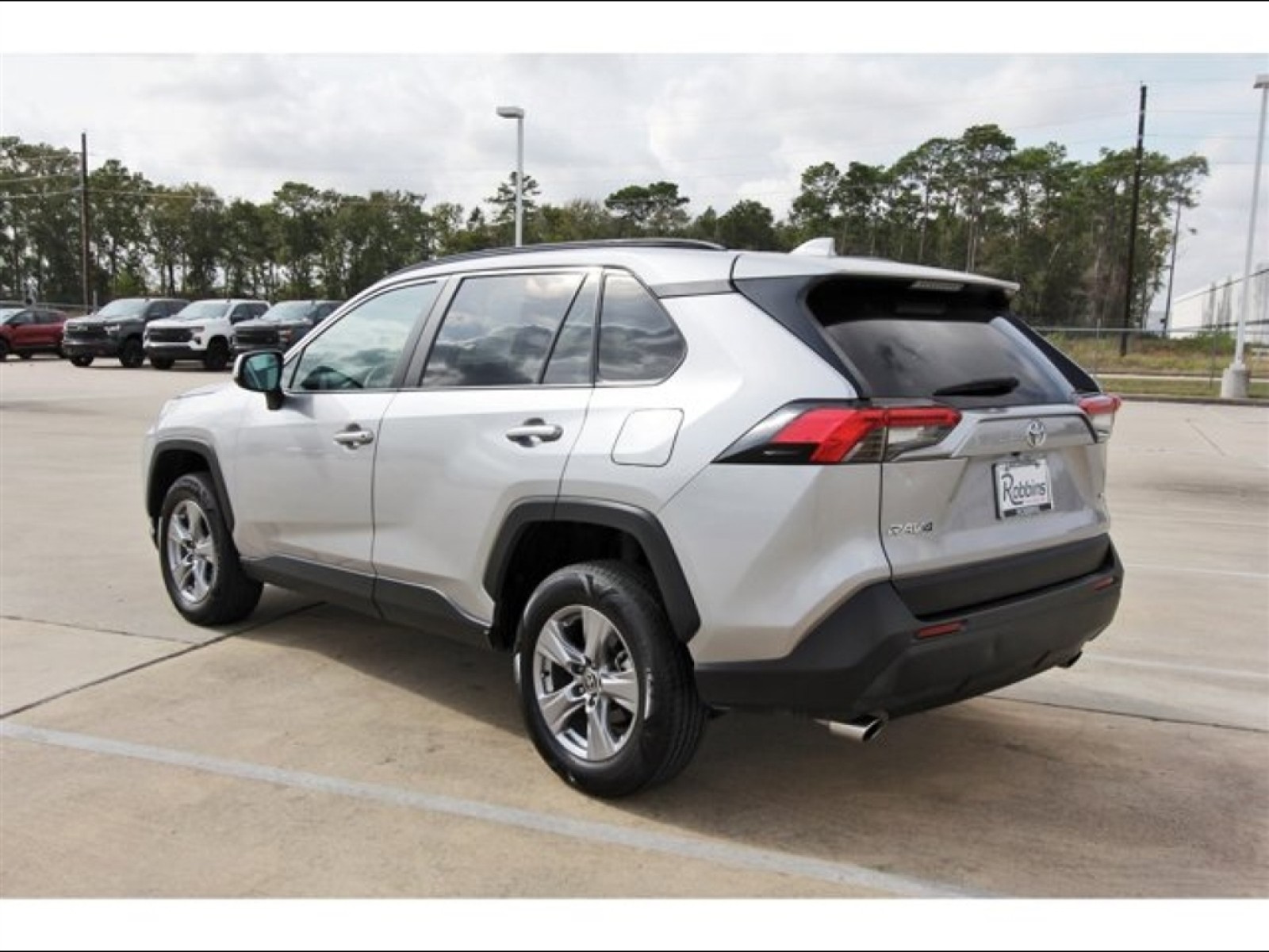 2024 Toyota RAV4 XLE Silver at Robbins Nissan