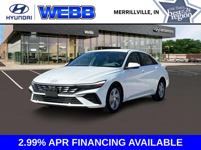 New 2025 White Hyundai SE image 1