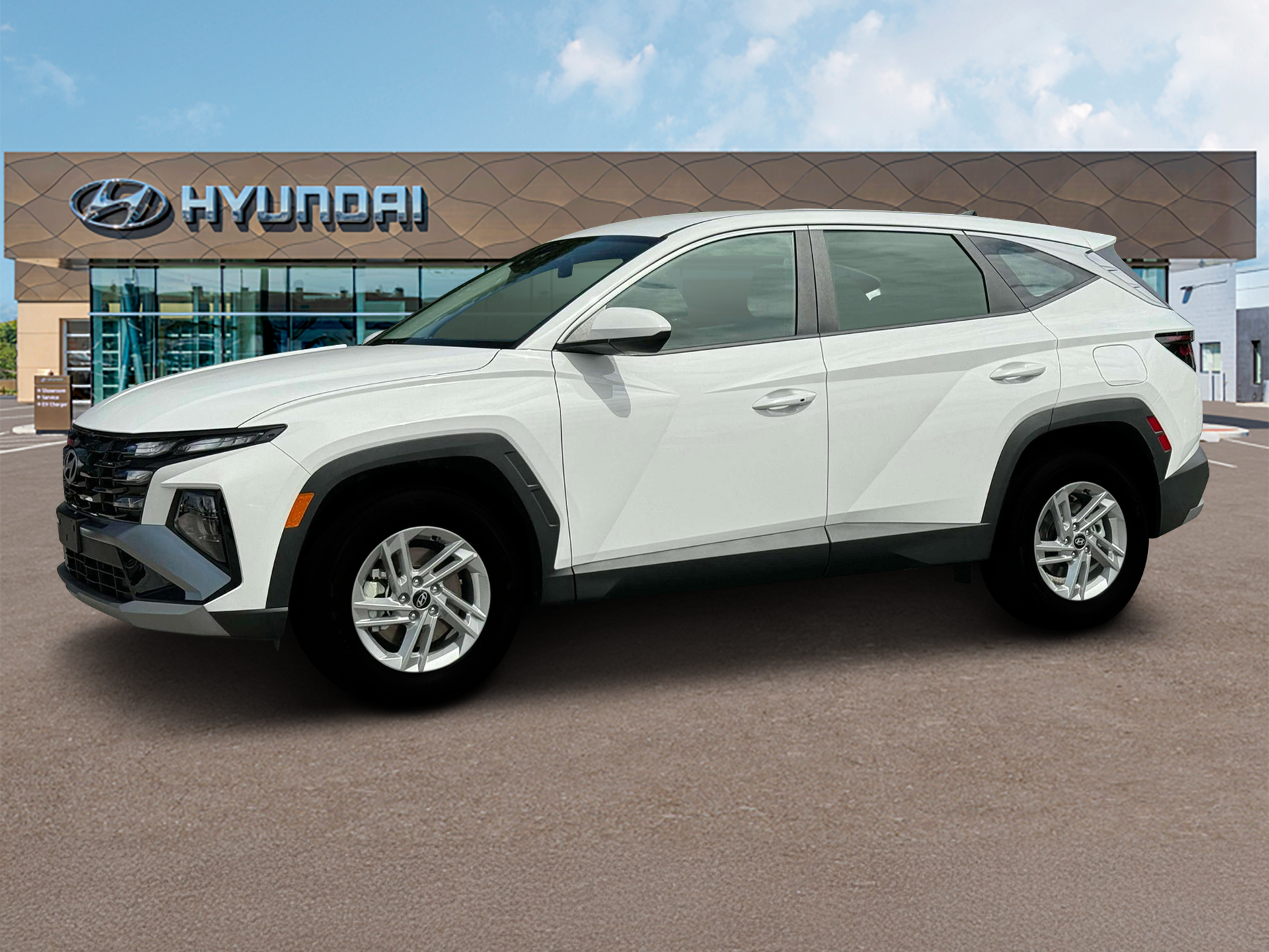 New 2025 White Hyundai SE FWD image 2