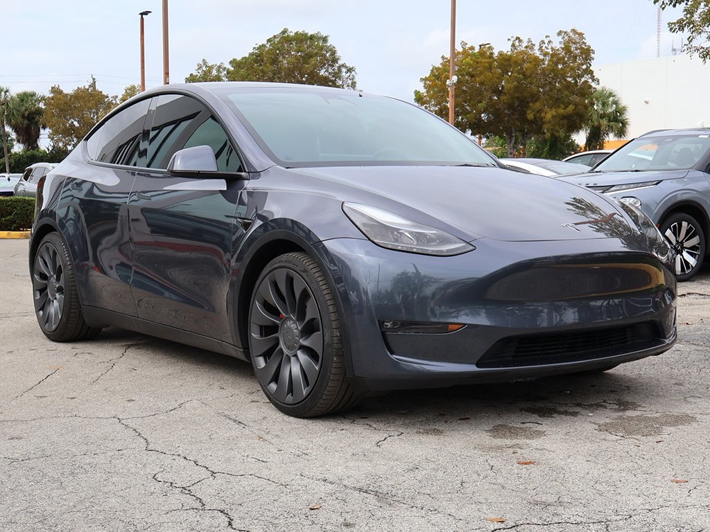 Used 2023 Tesla Model Y Performance with VIN 7SAYGDEF9PF593732 for sale in Miami, FL