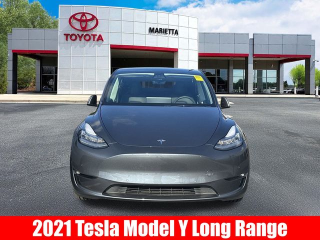 Used 2021 Tesla Model Y Long Range with VIN 5YJYGDEE2MF129357 for sale in Northfield, Minnesota