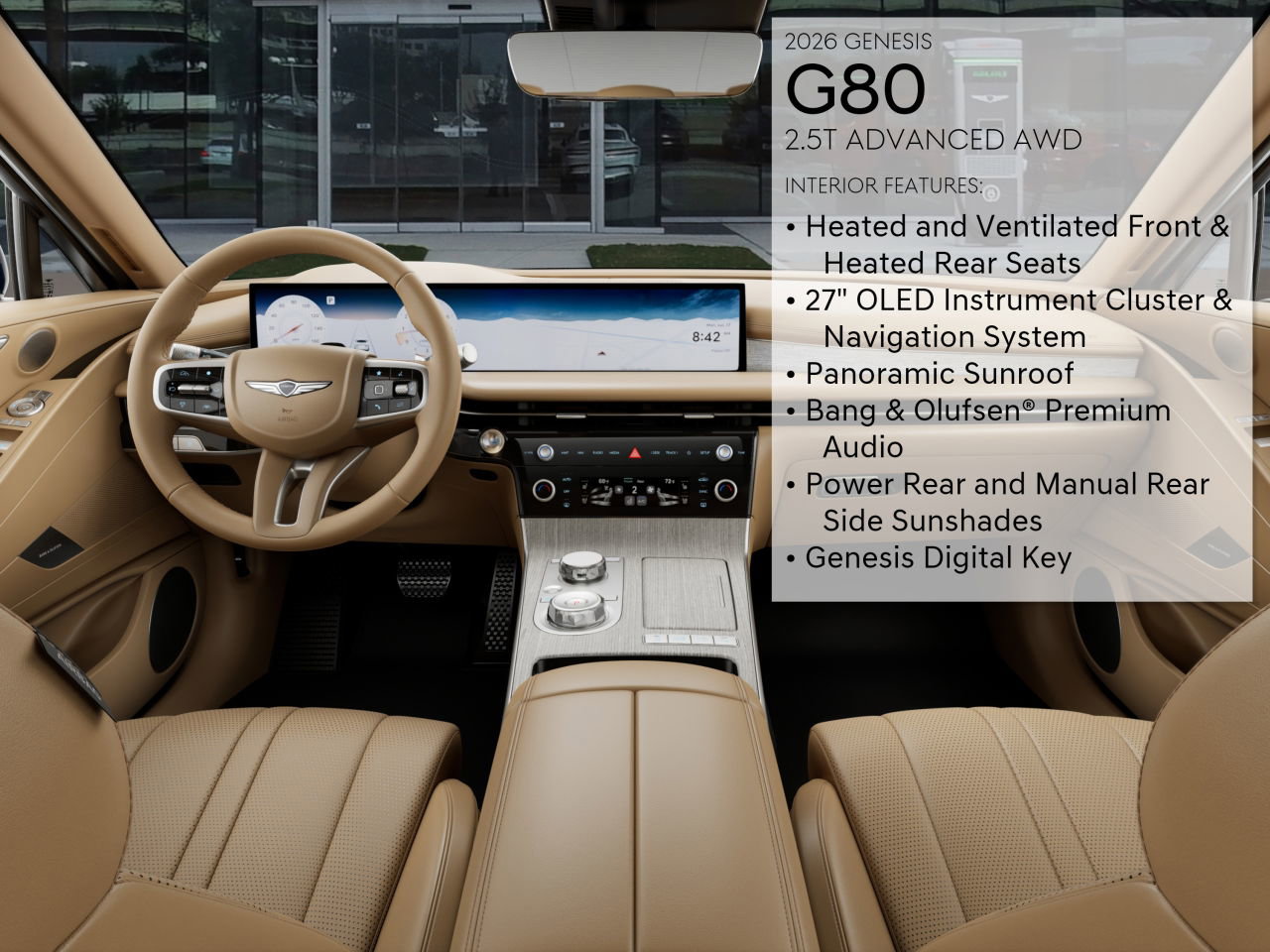 2026 Genesis G80 2.5T Advanced photo 16