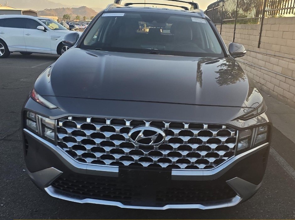2021 Hyundai Santa Fe Blue photo 2