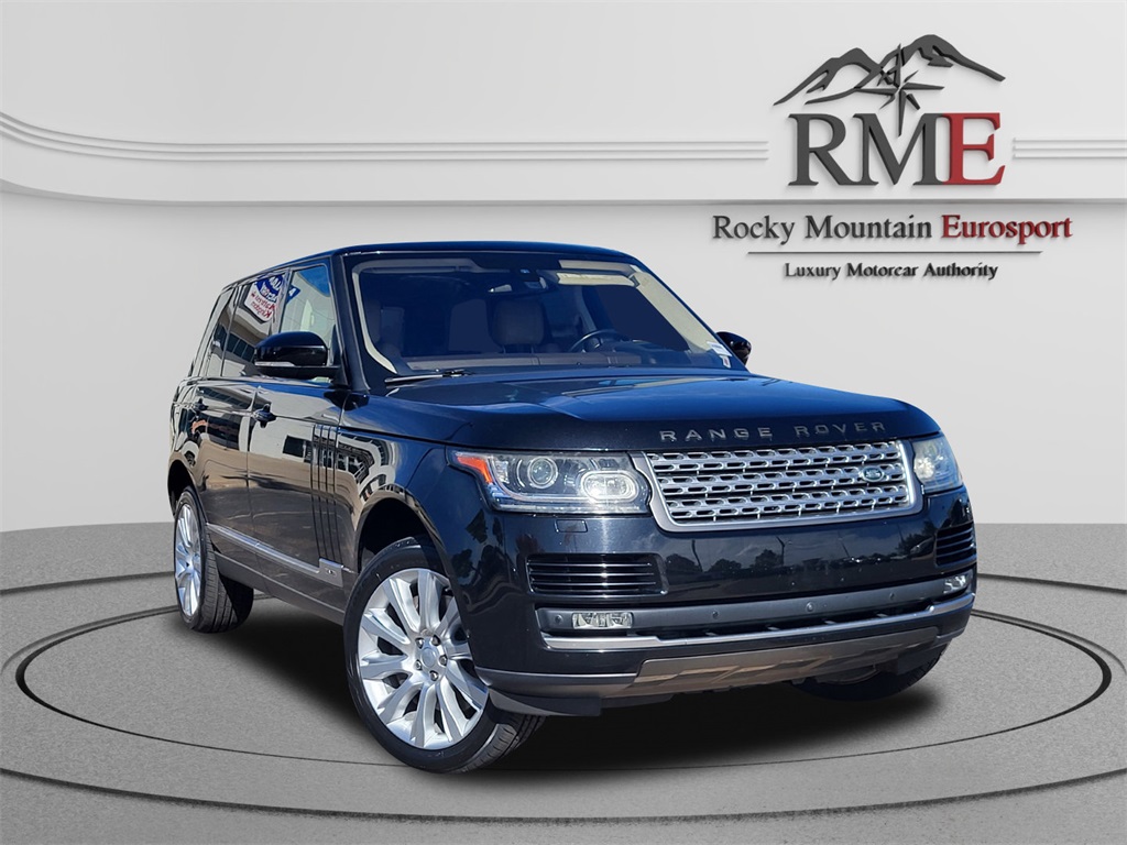 2016 Land Rover Range Rover Supercharged