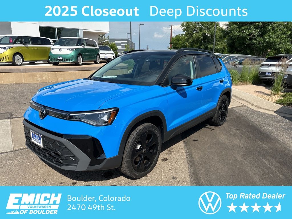 2025 Volkswagen Taos SE Black