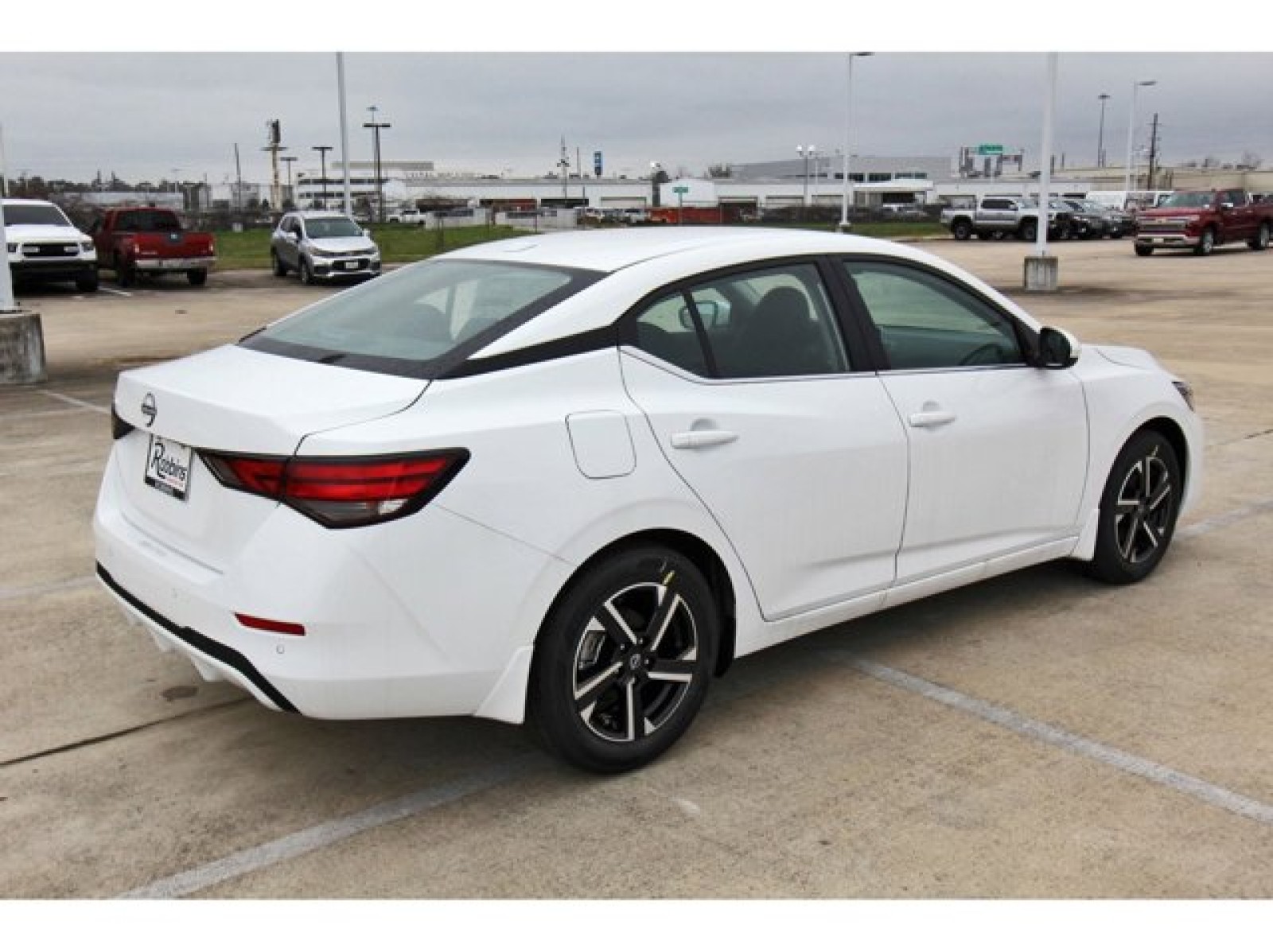 2025 Nissan Sentra SV White at Robbins Nissan