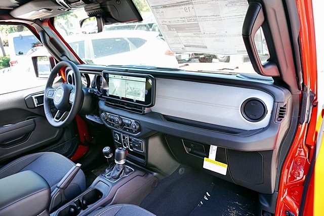 New 2025 Firecracker Red Clear-Coat Exterior Paint Jeep Sport S image 12