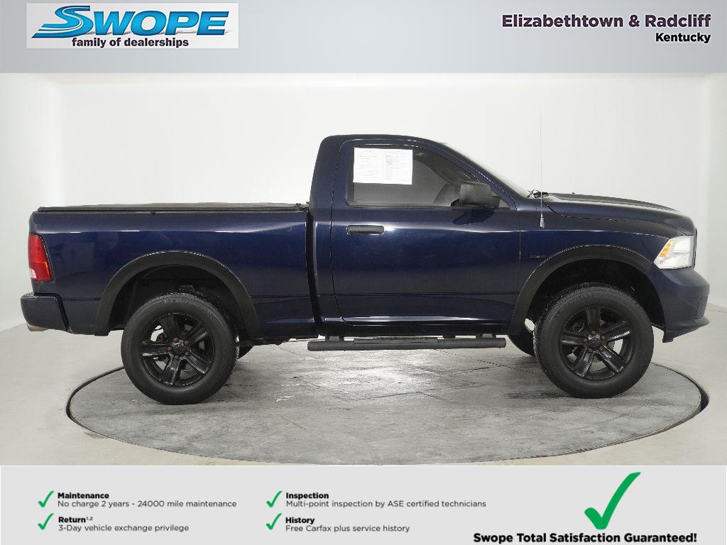 Used 2013 RAM Ram 1500 Pickup Express with VIN 3C6JR6ATXDG552779 for sale in Elizabethtown, KY