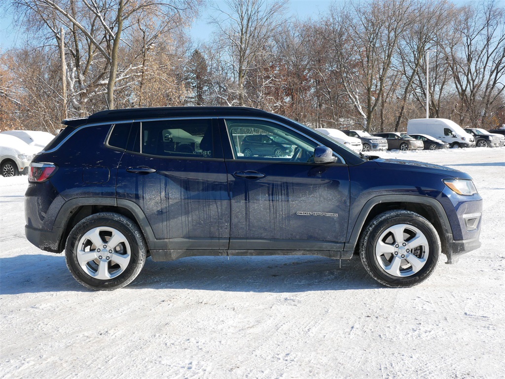 Certified 2018 Jeep Compass Latitude with VIN 3C4NJCBB0JT461528 for sale in White Bear Lake, Minnesota