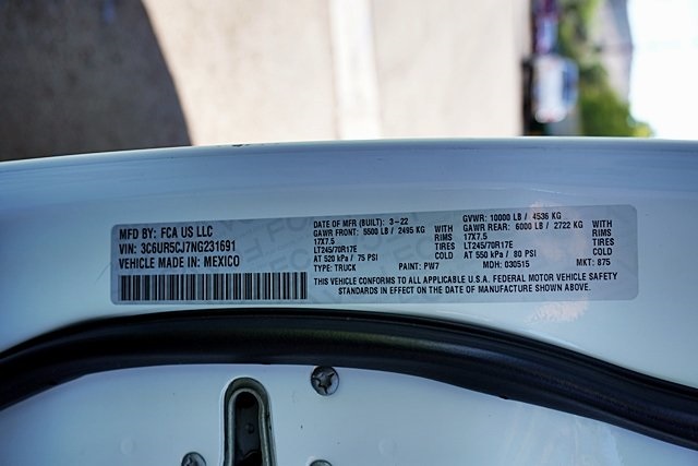 2022 Ram 2500 Tradesman photo 35