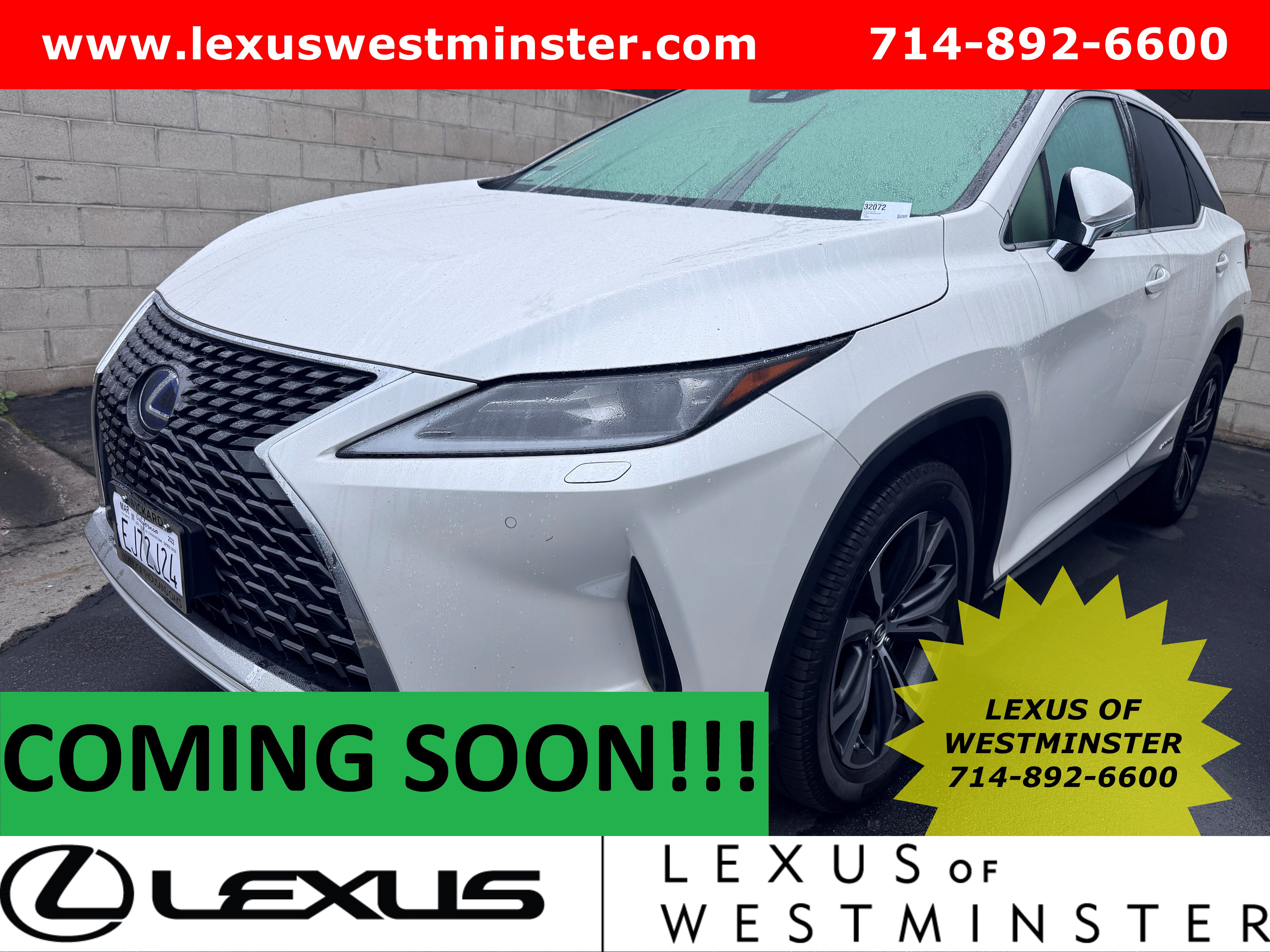 2022 Lexus RX Hybrid 450h's photo