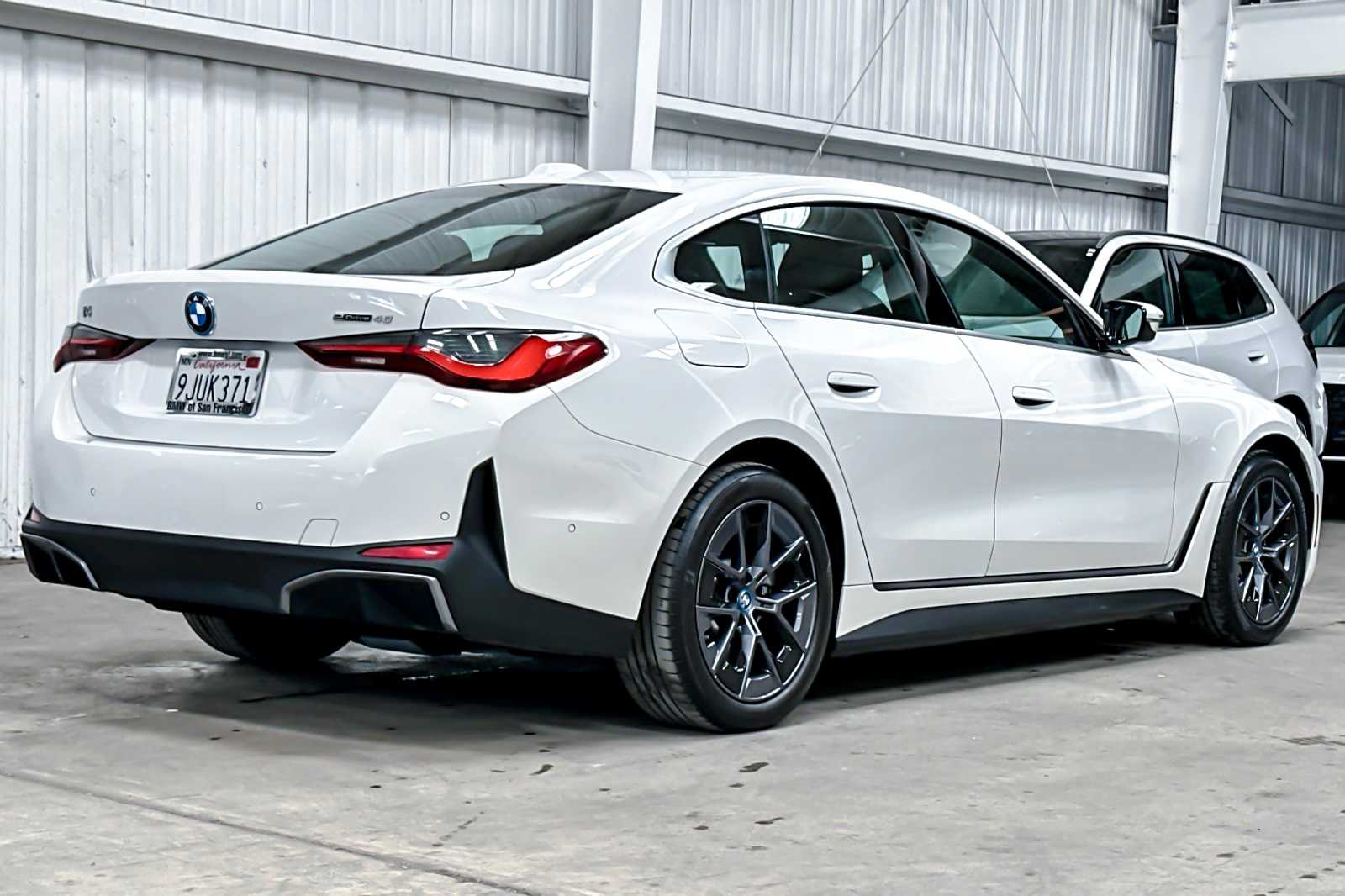 Used 2024 BMW i4 40 with VIN WBY73AW04RFR63205 for sale in San Francisco, CA