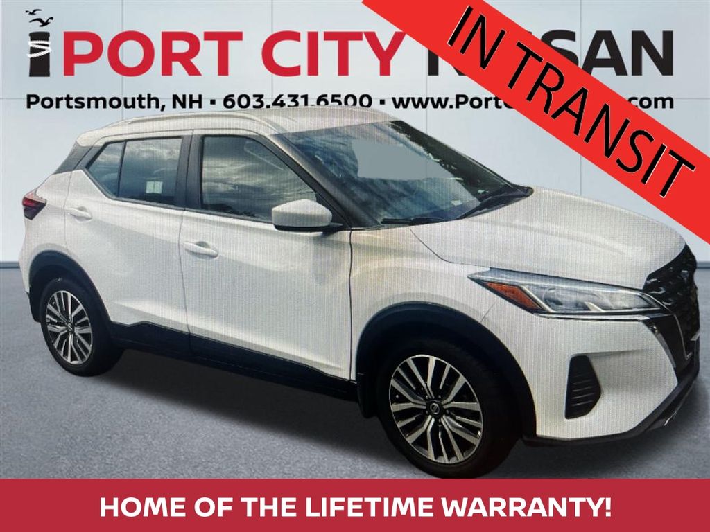 Used 2021 Nissan Kicks SV with VIN 3N1CP5CV8ML519838 for sale in Portsmouth, NH