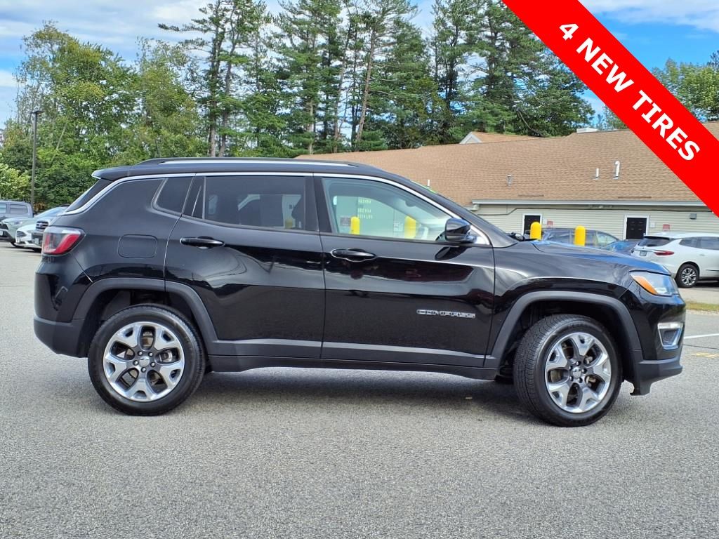 Used 2020 Jeep Compass Limited with VIN 3C4NJDCBXLT211835 for sale in Dover, NH