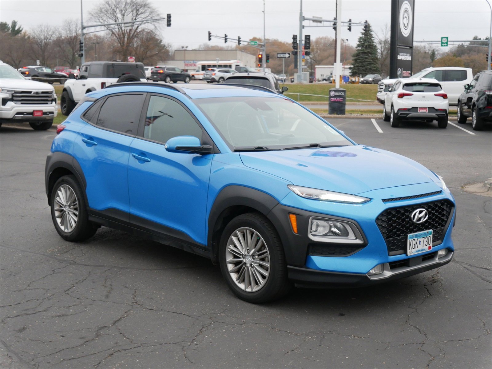 Used 2018 Hyundai Kona SEL with VIN KM8K6CAA3JU111454 for sale in White Bear Lake, Minnesota