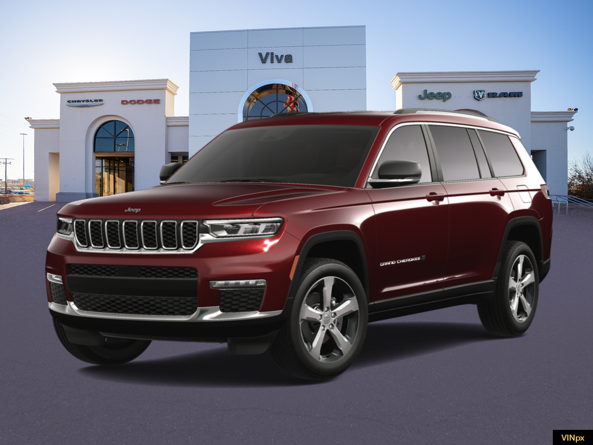 New 2025 Velvet Red Pearl-Coat Exterior Paint Jeep Limited image 1