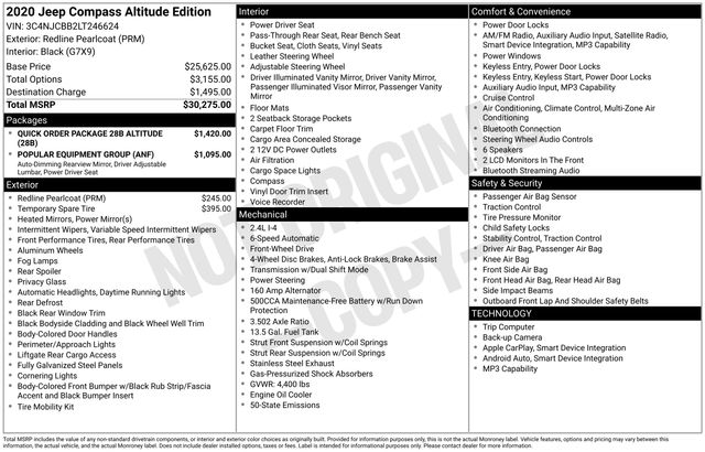 2020 Jeep Compass Altitude's photo