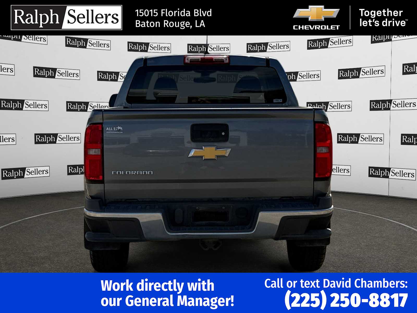 2019 Chevrolet Colorado Work Truck photo 3