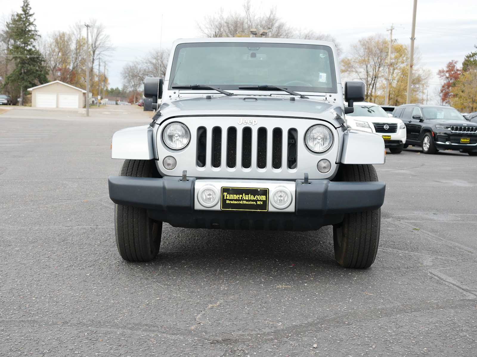 Used 2015 Jeep Wrangler Unlimited Sahara with VIN 1C4HJWEG3FL709733 for sale in Brainerd, MN