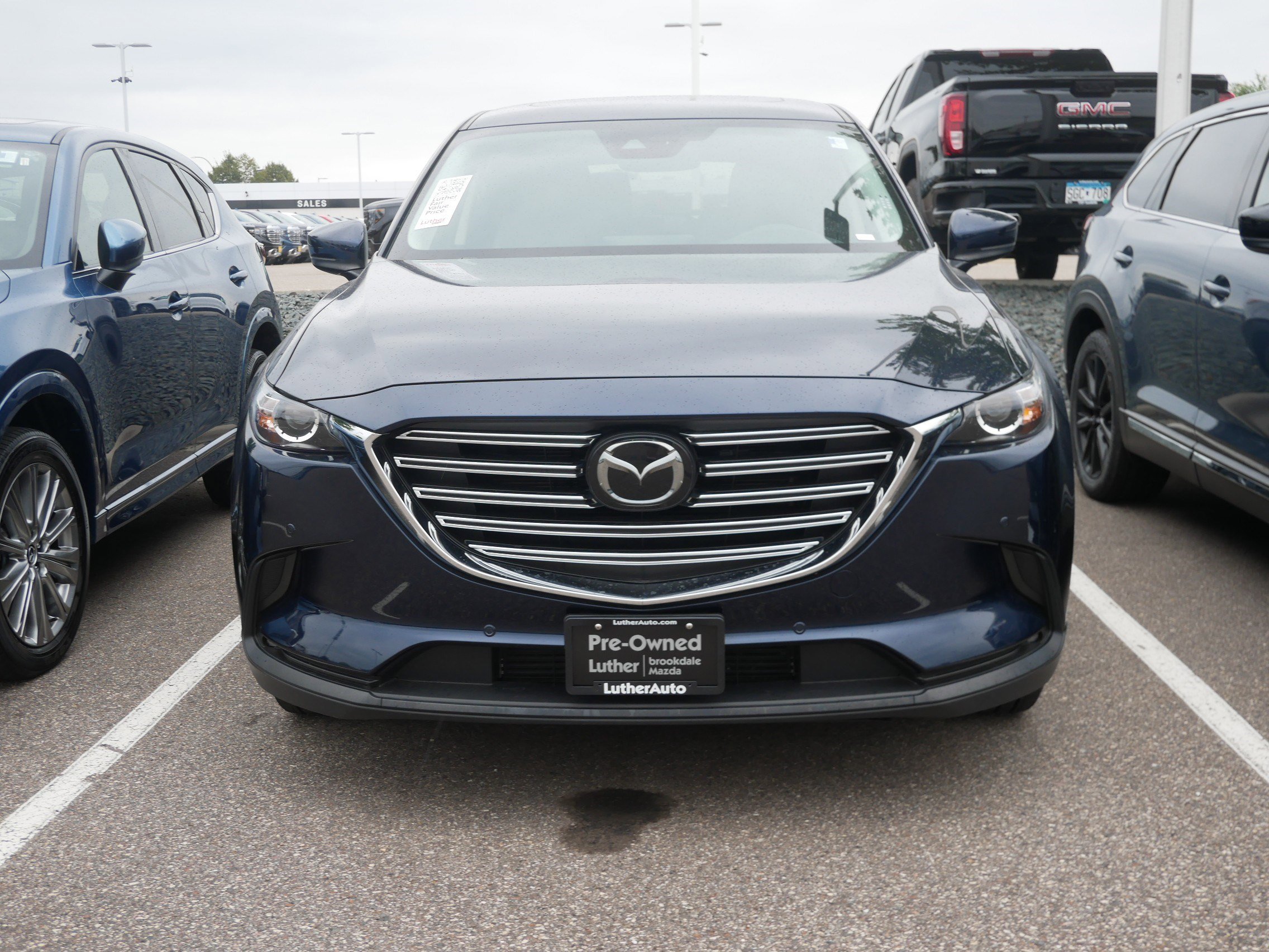 Used 2021 Mazda CX-9 Touring with VIN JM3TCBCY5M0519592 for sale in Brooklyn Center, Minnesota